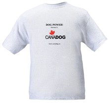 CanaDog Men's ~ Dog Power-Harness It! t-shirt